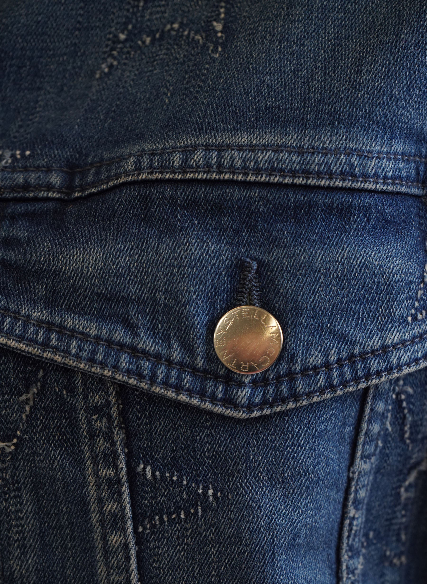 Stella McCartney Star Accent Denim Jacket